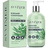 Svvimer Rosemary Hair Thickening Conditioner: Thickening Moisturizing Product with Biotin for Women Men - for Damaged Dry Thinning Hair 11.8 fl.oz