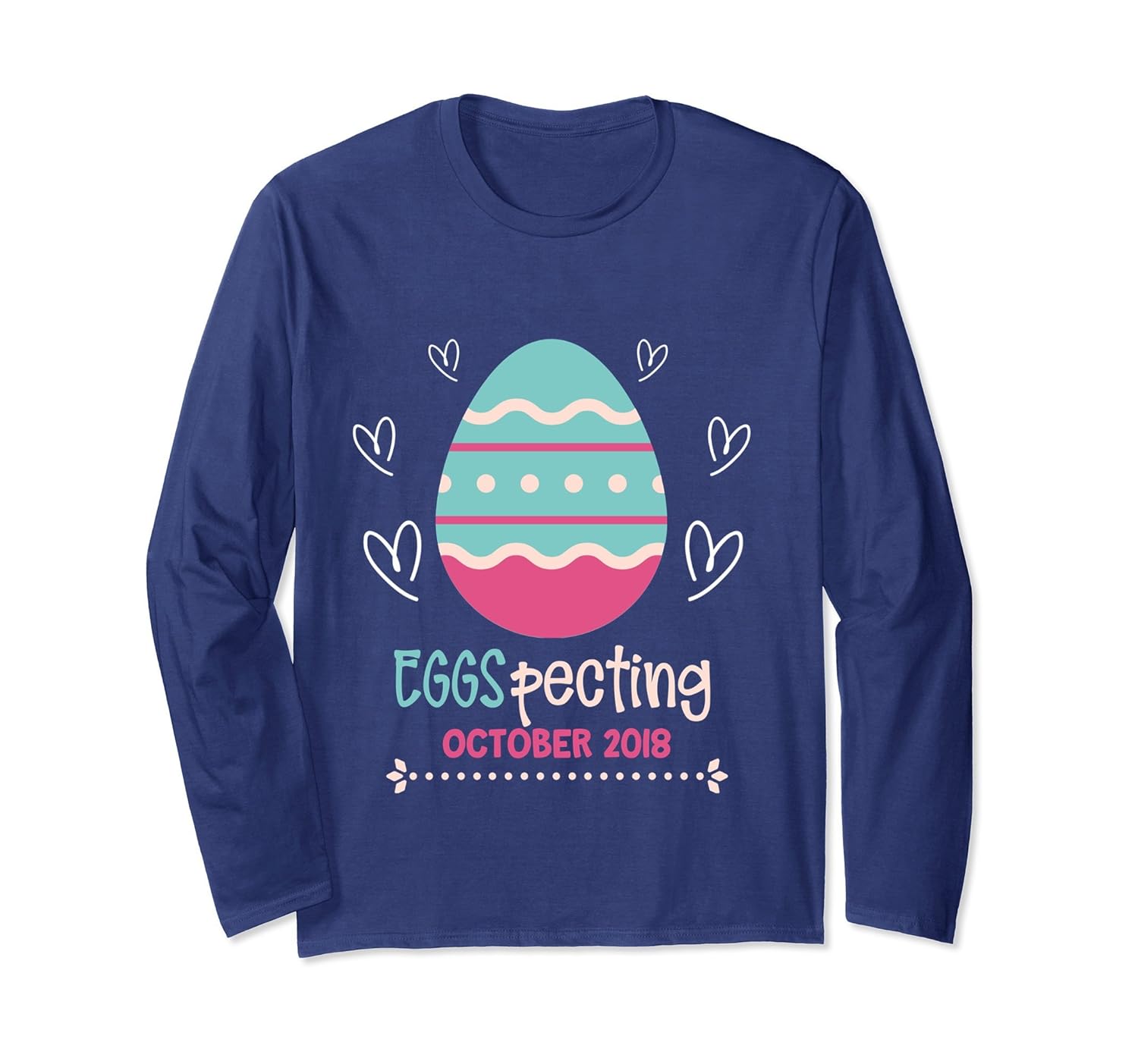 Easter Pregnancy Announcement Shirt October 2018 Eggspectingah my