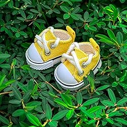 Mini Doll Shoes, 1 Pair Cute Lace Up Canvas