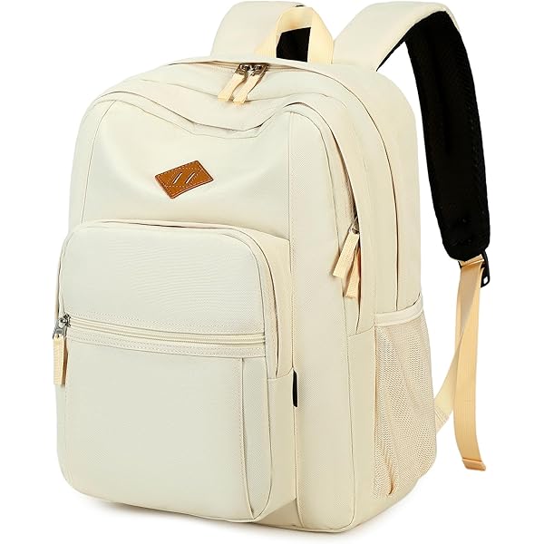Amazon.com | abshoo Classical Basic Womens Travel Backpack For College Men Water  Resistant Bookbag (Cream Beige) | Kids' Backpacks