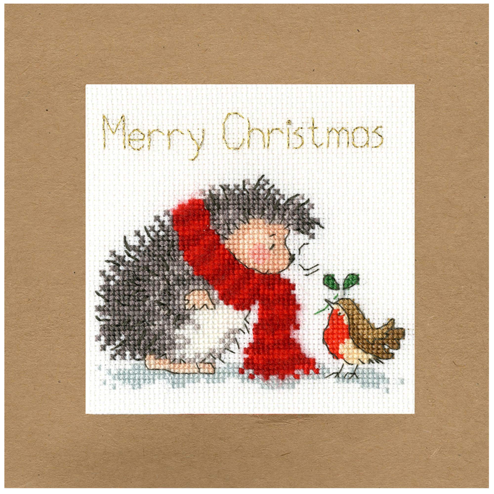 Bothy Threads Cross Stitch Card Kit - Christmas Wishes