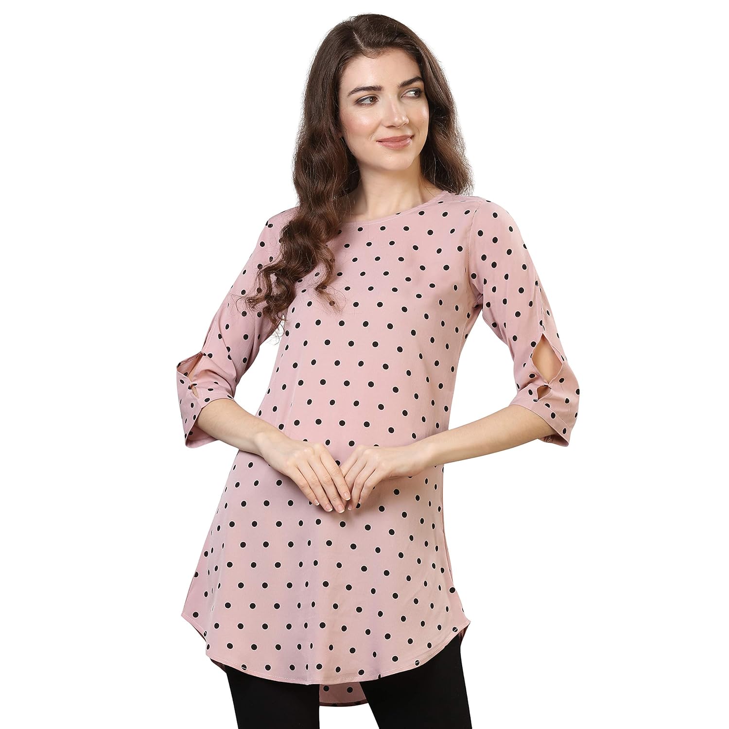 polka dot jeans womens