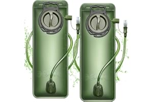 PAUKIS Hydration Water Bladder, Leak Proof Water Bladder for Hiking Backpack, BPA-Free Water Pouch Water Reservoir for Camping Cycling Running, 2Pack 1.5L 2L 3L