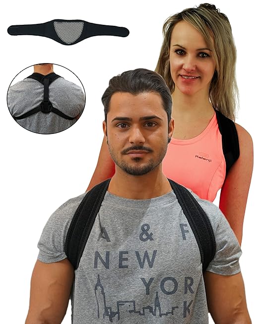 DIIBRA Bodystyler 2.0 | Haltungskorrektur Rücken + Nackenstütze | Geradehalter für Damen & Herren | Posture Corrector