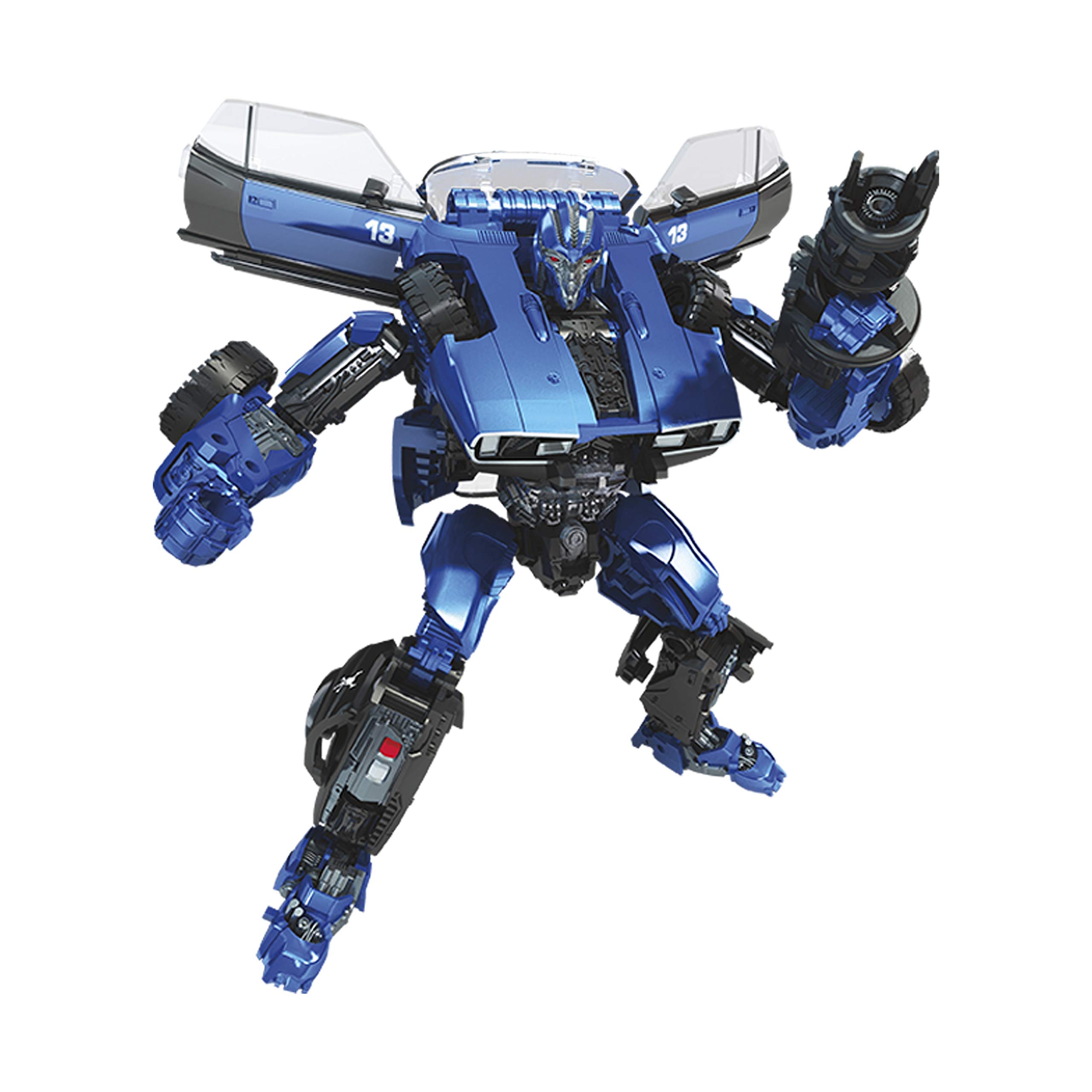 Transformers Toys Studio Series 46 Deluxe Class Bumblebee Movie Dropkick Action Figure - Ages 8 & Up, 4.5"