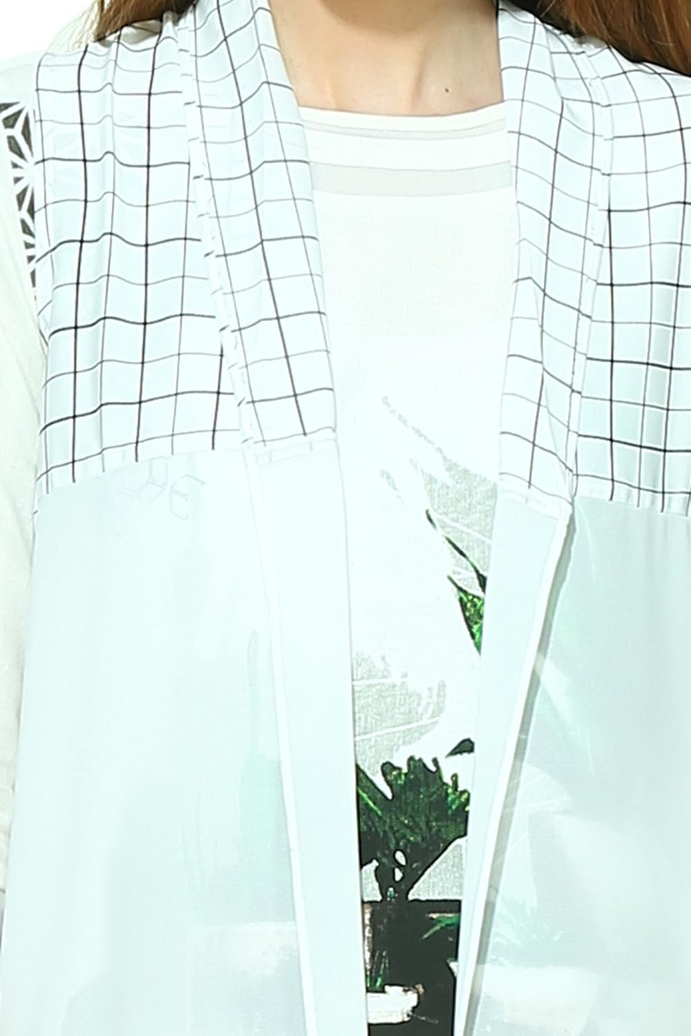 w for woman crepe gilets