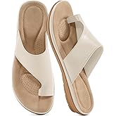 Reimferce Summer Flat Sandals for Women: Comfortable Walking Dressy Slides for 2026 - Ladies Orthopedic Casual Shoes Indoor Outdoor