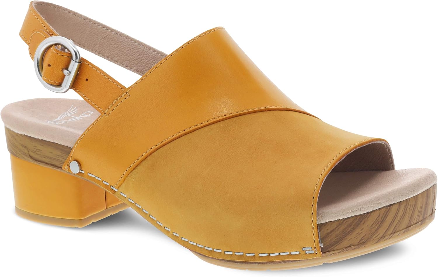 dansko yellow sandals