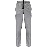 Natural Uniforms Classic Houndstooth Chef Pants with Multi-Pack QTYS Available