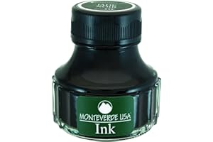 MONTEVERDE Bottle Ink, 90ml, Jade-Noir (G308JN)