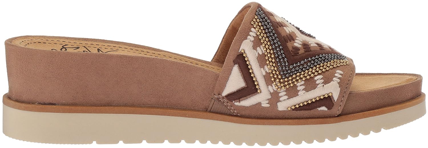 natural soul women's kiki slide sandal