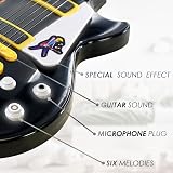 Magic Toy Shop Kids Electric Guitar & Microphone Stand Set 6 String Toy Ages 3+ view 3