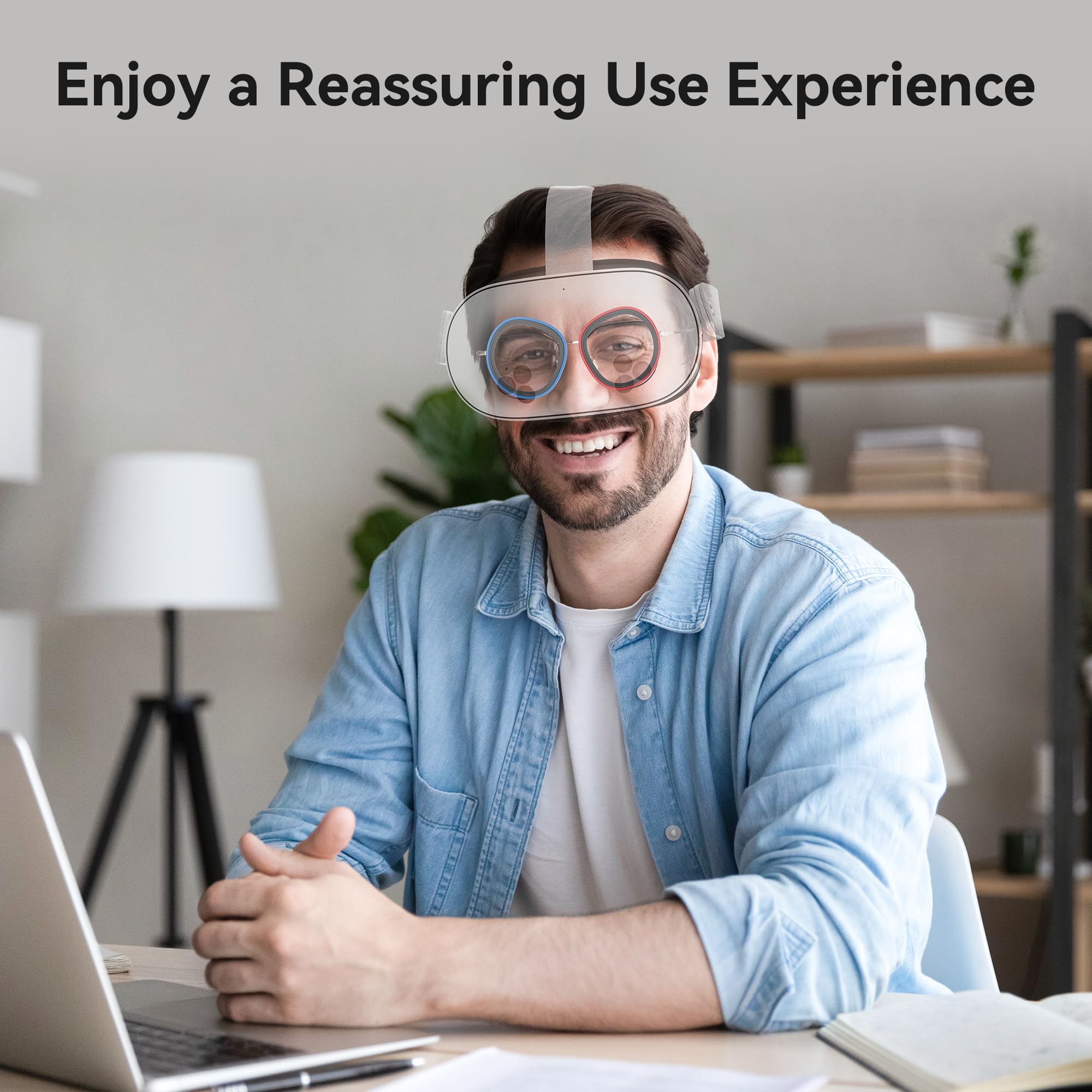 AMVR Glasses Spacer Compatible with Oculus Quest 3S/Quest 2/Rift S Accessories, Soft Silicone Anti-Scratch Ring, Protect VR Lens and Prescription Glasses from scratchings（Not Compatible with Quest 3）
