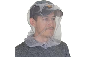 Hiker's Gold Mosquito Head Net for Hiking, Backpacking, Camping