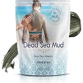 Dr. Mud's Dead Sea Mud Body Mask from Israel, 10.5 Oz – Black Clay Body Treatment with Natural Dead Sea Minerals Deep Cleansing Skin & Beauty Mask – Skin Care Detox Product for Men & Women