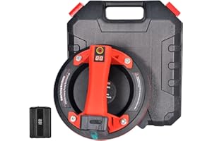 Smart Electric Vacuum Suction Cup Lifter 8 inch 2400mAh Li-ion Detachable Battery Electric Auto Model 200kg Strong Industrial