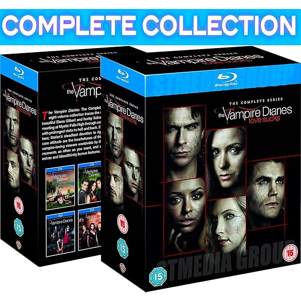 Amazon.com: Vampire Diaries - Season 1-8 [Blu-ray] [2017