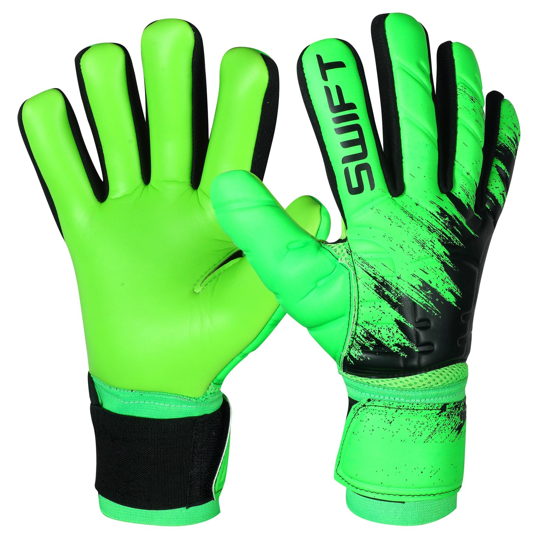 Prostyle Negative Cut Goalkeeper Gloves – Latex Palm, Full Finger, Sizes 6-10 2 thumbnail image