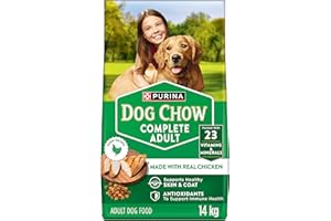 Dog Chow Complete Dry Dog Food, Chicken - 14 kg Bag