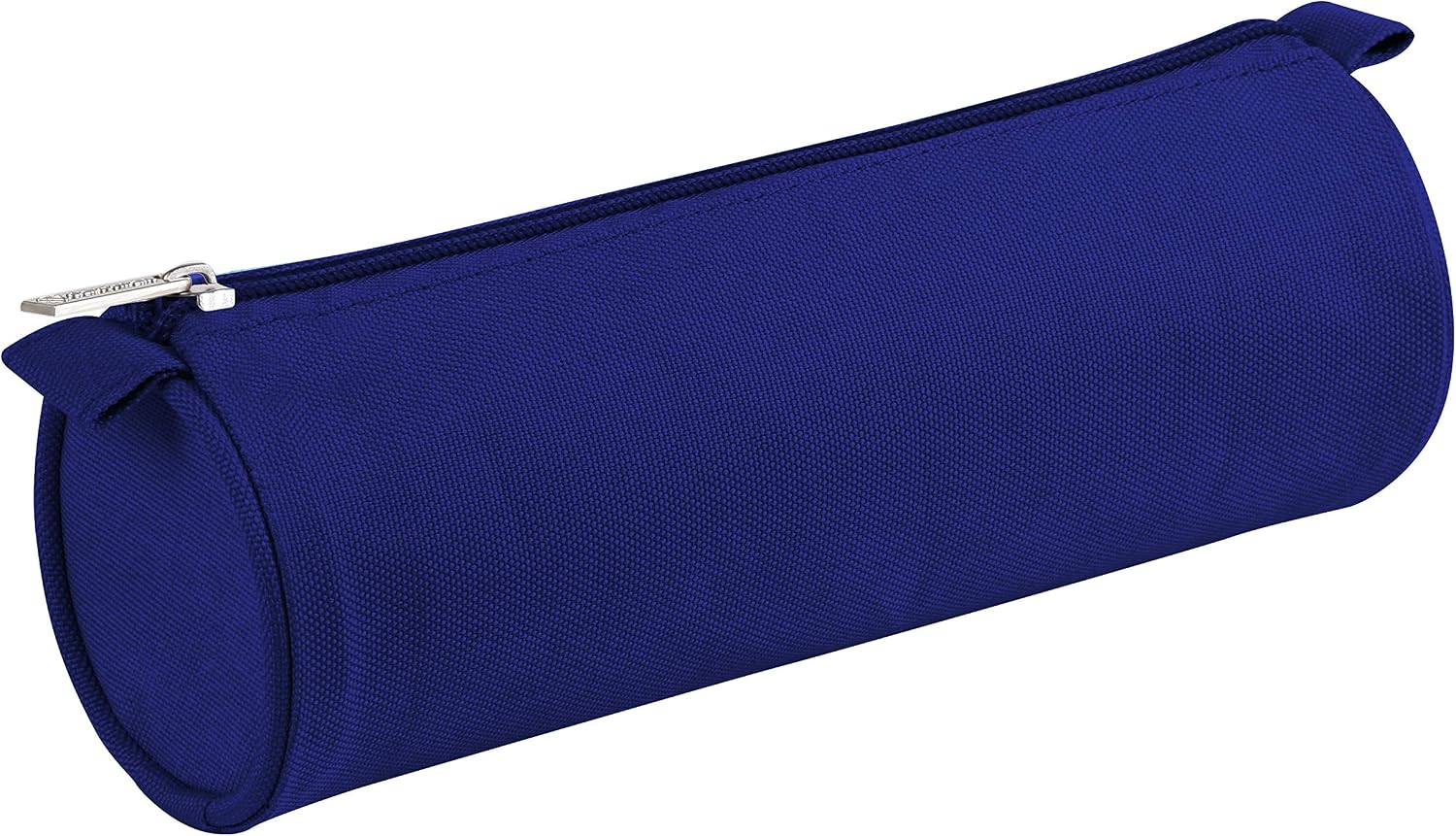 Clairefontaine 8473C, One School Pencil Case Round Basic with Zipper, Dimensions: diameter 7 x 22 cm, Random colours