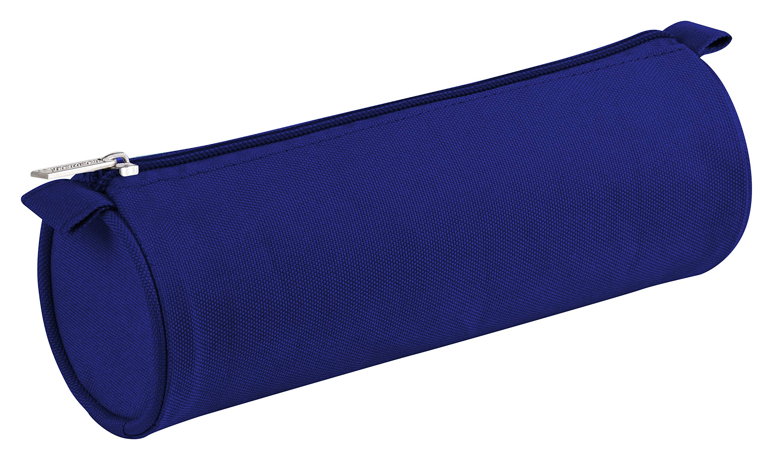 Clairefontaine 8473C - One School Pencil Case Round Basic with Zipper - Dimensions: Ø 7 x 22 cm - Random colours - Practical - Spacious - Organisational