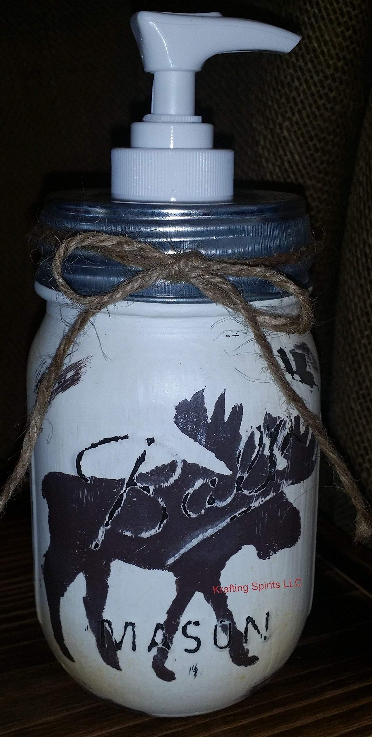 Woodland Moose Soap Dispenser