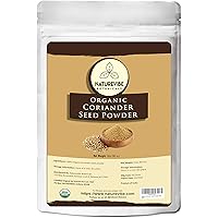 Naturevibe Botanicals USDA Organic Coriander Seed Powder - 5lbs - Coriandrum sativum | Raw, Gluten-Free & Non-GMO | Rich…