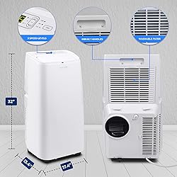 SereneLife SLPAC12.5 SLPAC 3-in-1 Portable Air
