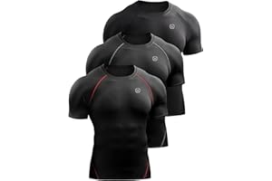 NELEUS Men's Compression Baselayer Athletic Workout T Shirts