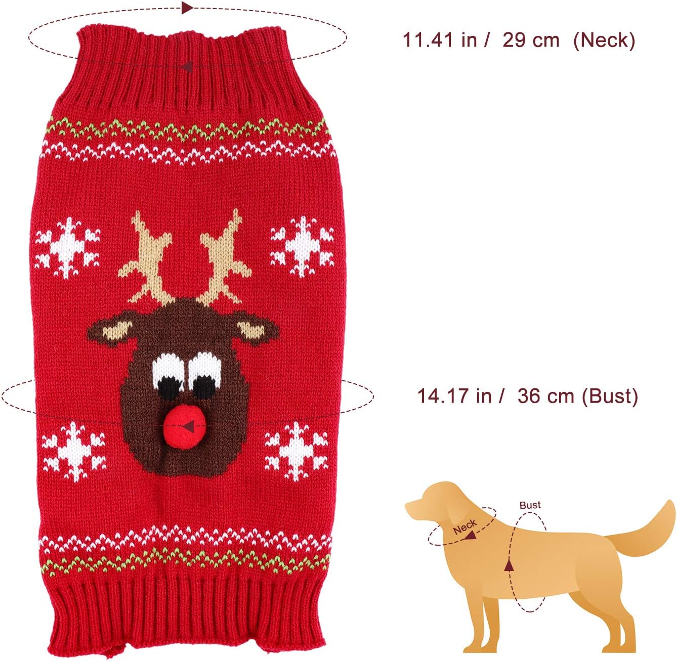 Dog Christmas Sweater - Image 3