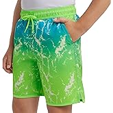 Lands' End Boys' Swimwear UPF 50+ Comfort Hydroliner Swim Trunks
