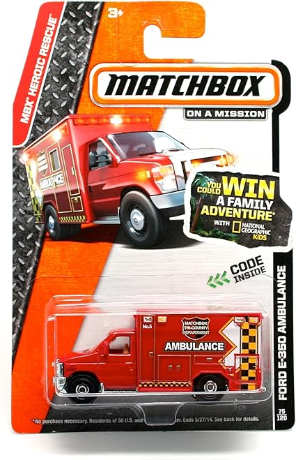 matchbox ford ambulance