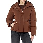 Amazon Essentials Women's Short Waisted Puffer Jacket (Available in Plus Size)