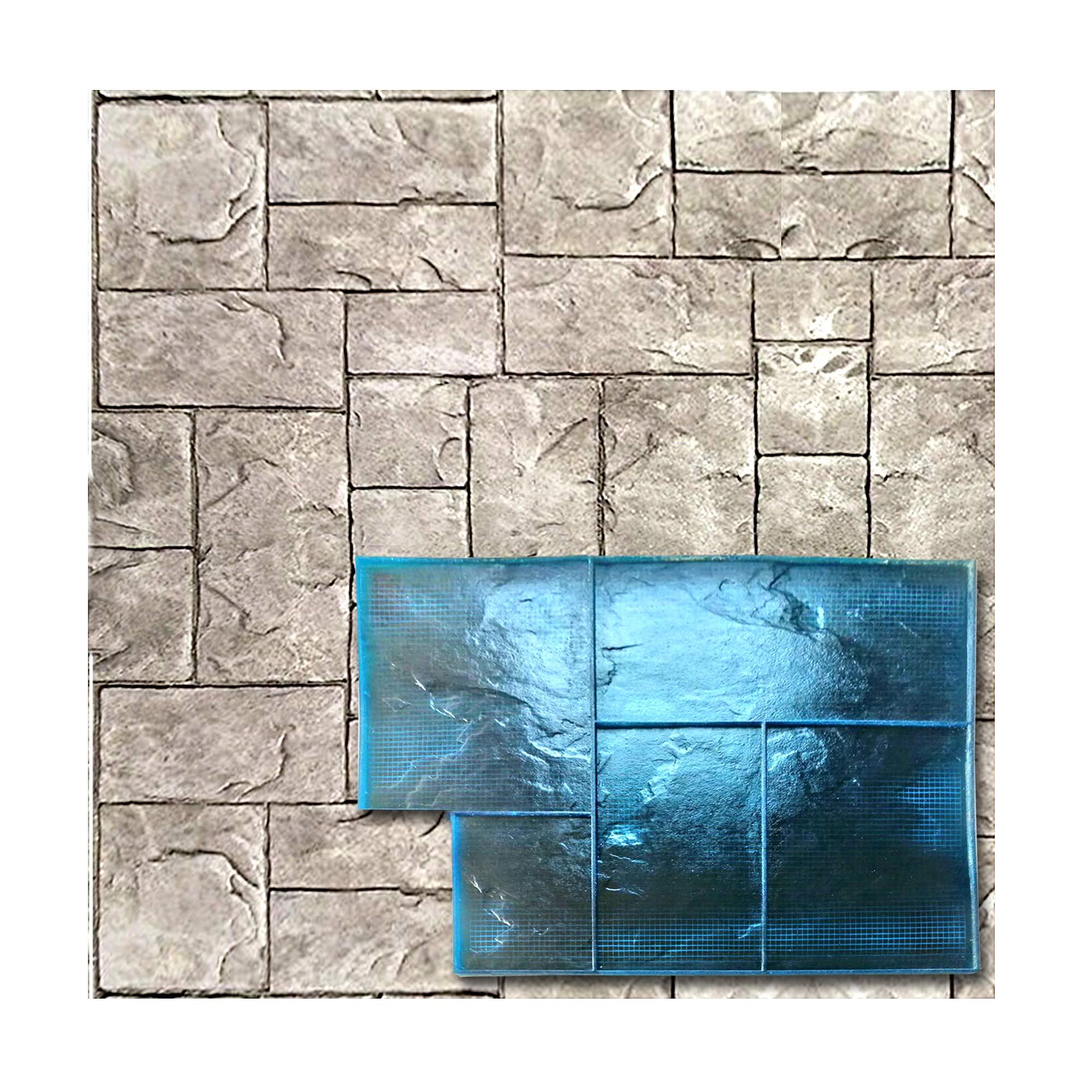 Buy Polyurethane Mat Stamp MINSKY AVENUE Texturing Skin Slate Pattern