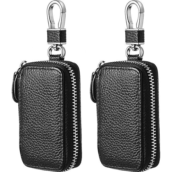 Amazon.com: Mimeile Leather Car Key Case Crocodile Keychain Fob