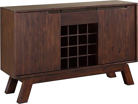 Amazon Com Modus Furniture Portland Solid Wood Sideboard Walnut