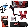 MINELAB Vanquish 340 Metal Detector, 10 x 7 Waterproof DD Coil, Carry Bag, 3 Modes - Coin, Jewelry, Relic, Bundle with Large Black Padded Detector Carry Bag