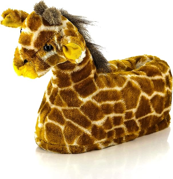 Pantoufles girafe Clearance