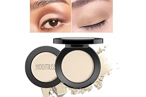 HOOMUSS Nude Naked Eyeshadow Matte Handmade Eye Sahdow Pressed Powder Palette, High Pigmented & Long Lasting, Intense Color Nude Bold Eyes (Nude)