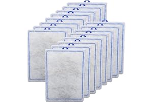 XBBWMRS 16 Count Assembled Large Filter Cartridges Compatible with Tetra Whisper Bio-Bag Filters 20i 40i IQ20/30/45/60 PF20/30/40/60, Large Replacement Filter Cartridges for Whisper Filters & Aquariums