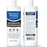 Dermal Therapy Revitalizing Lotion &ndash; 10% Urea + 10% Lactic Acid, Fragrance-Free Body Lotion for Dry, Cracked Skin, Non-Greasy Exfoliating Moisturizer &amp; Keratosis Pilaris Treatment, 16 fl oz (474 ml)