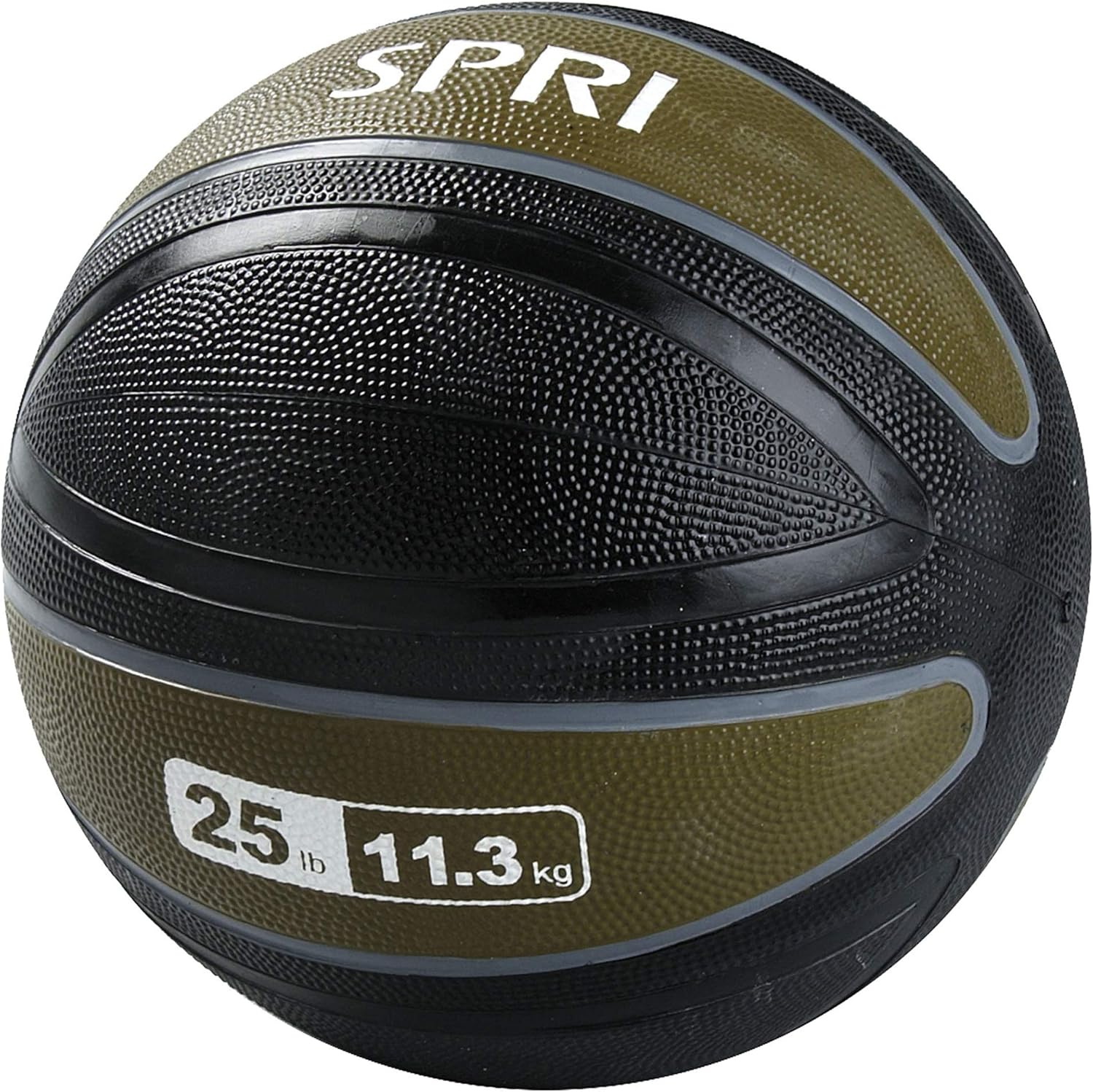 SPRI Xerball Medicine Ball Thick Walled Durable Construction with Textured Surface, Purple, 10-Pound : Weight Bars : Sports & Outdoors