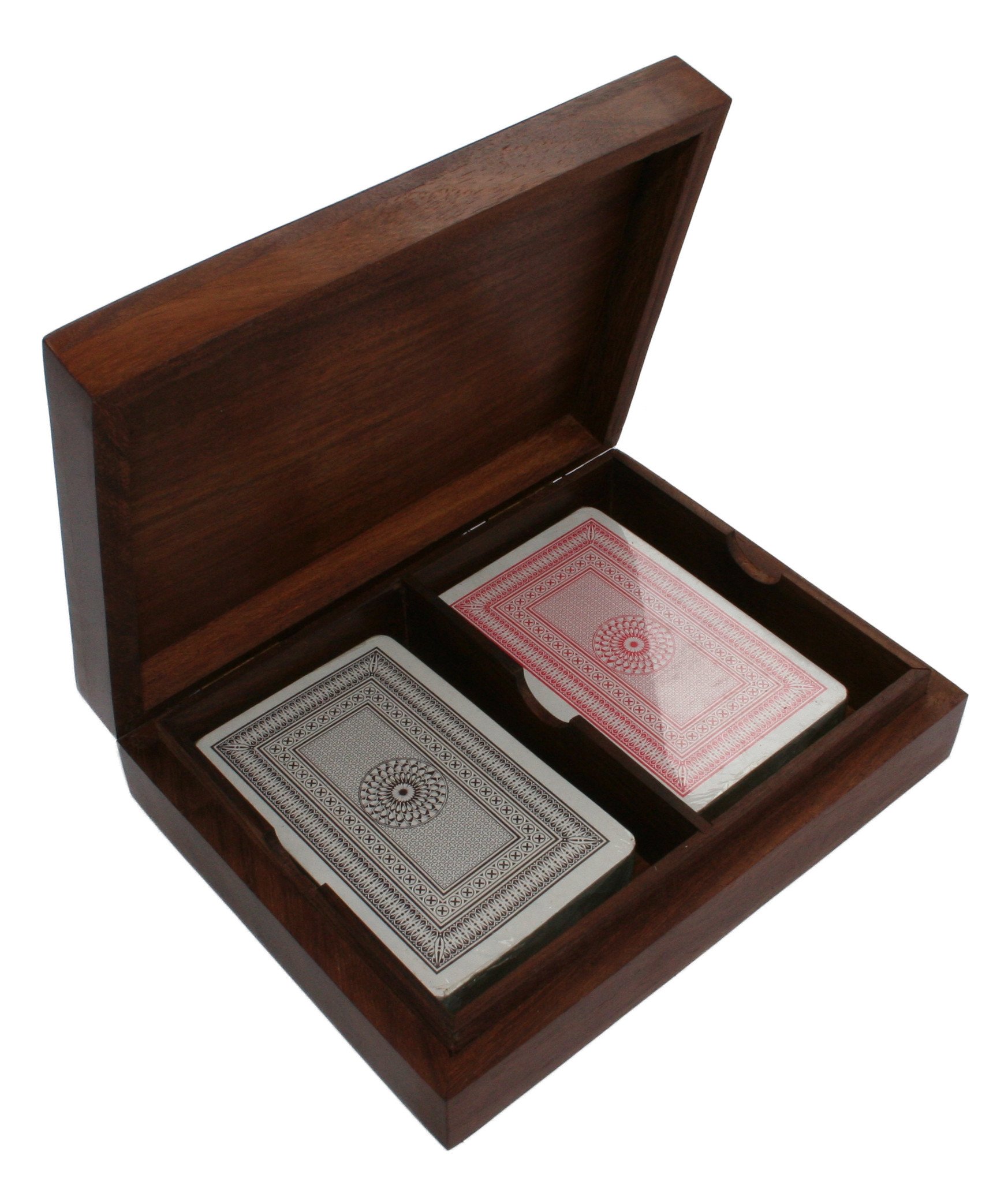 Purity Double playing card box, including two packs of cards