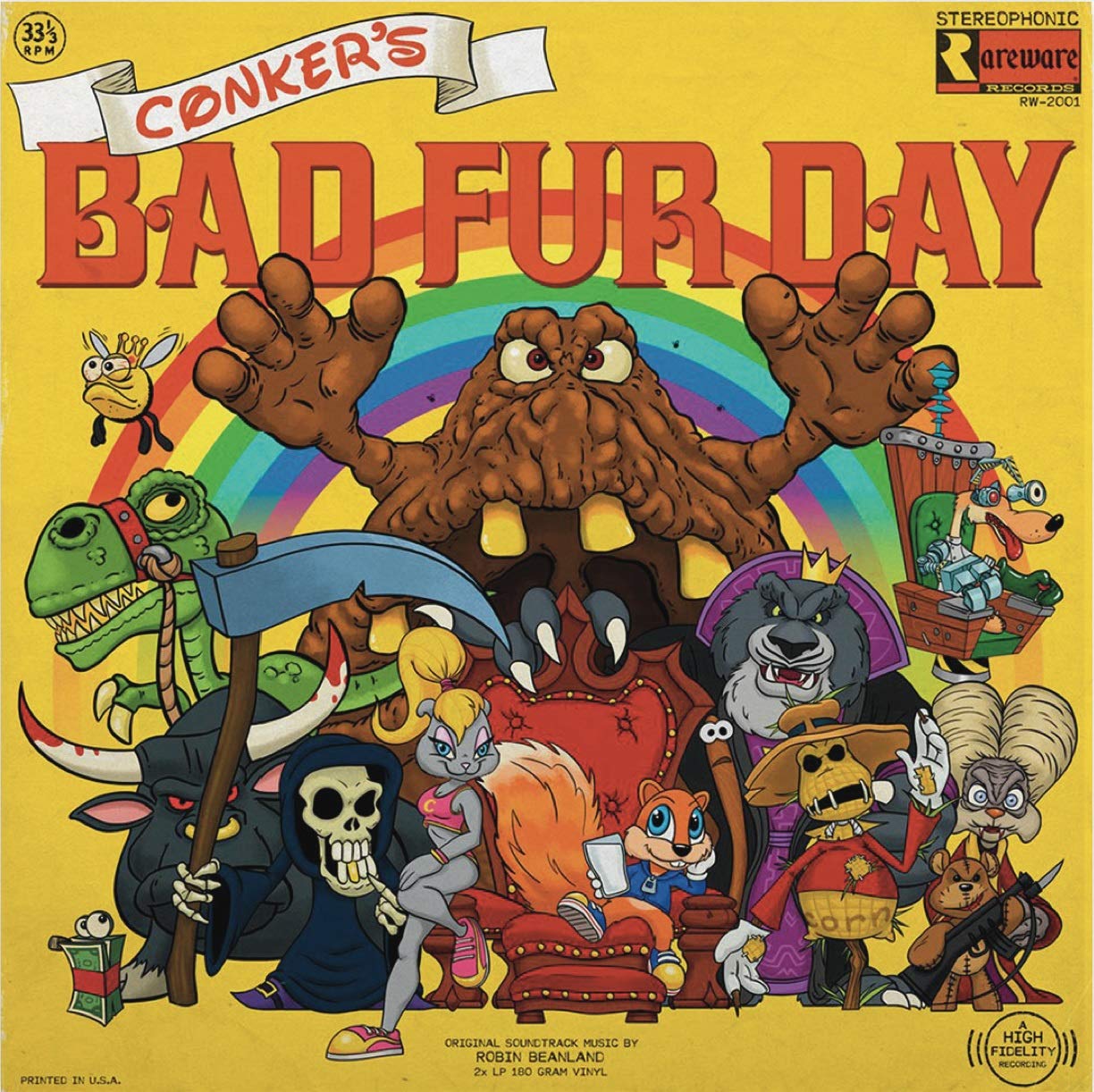 Amazon CONKERS BAD FUR DAY (SOUNDTRACK) [2LP] (REMASTERED) [Analog