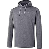 M MAELREG Hoodies for Men Golf Fleece Hooded Sweatshirts Dry Fit Athletic Lightweight Casual Midlayer Mens Hoodies Pullover