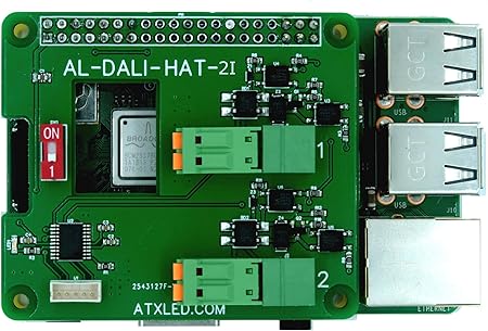 Atx Led Raspberry Pi Hut Fur Dali Master Bussteuerung Fur Bis Zu Je 64 Lichter Auf