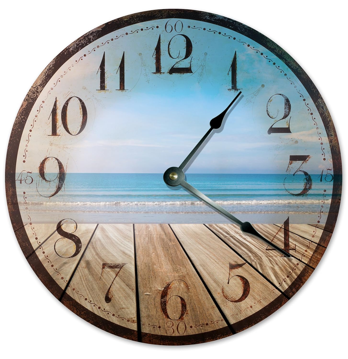 Пляж часы. Часы море. часы welcome aboard. часы океан сигнал. beach clock.