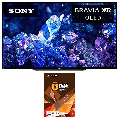 Sony XR48A90K 48 Inch 4K Bravia XR OLED High Definition Resolution Smart TV with 6 Year Amber Protection Plan (2022)