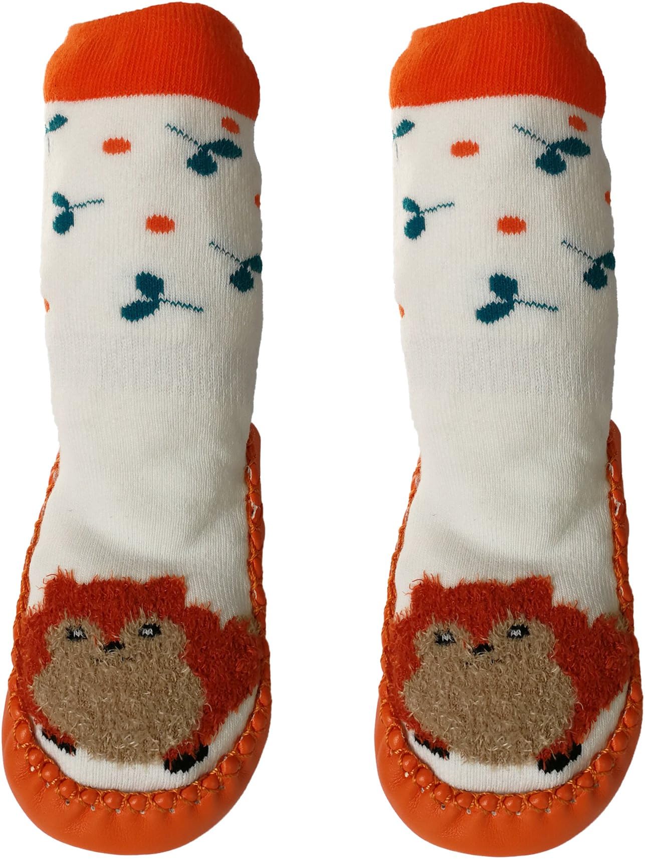 Toddler Slippers Socks With Grips Non Skid Anti slip Socks for infant boys girls Warm and Soft