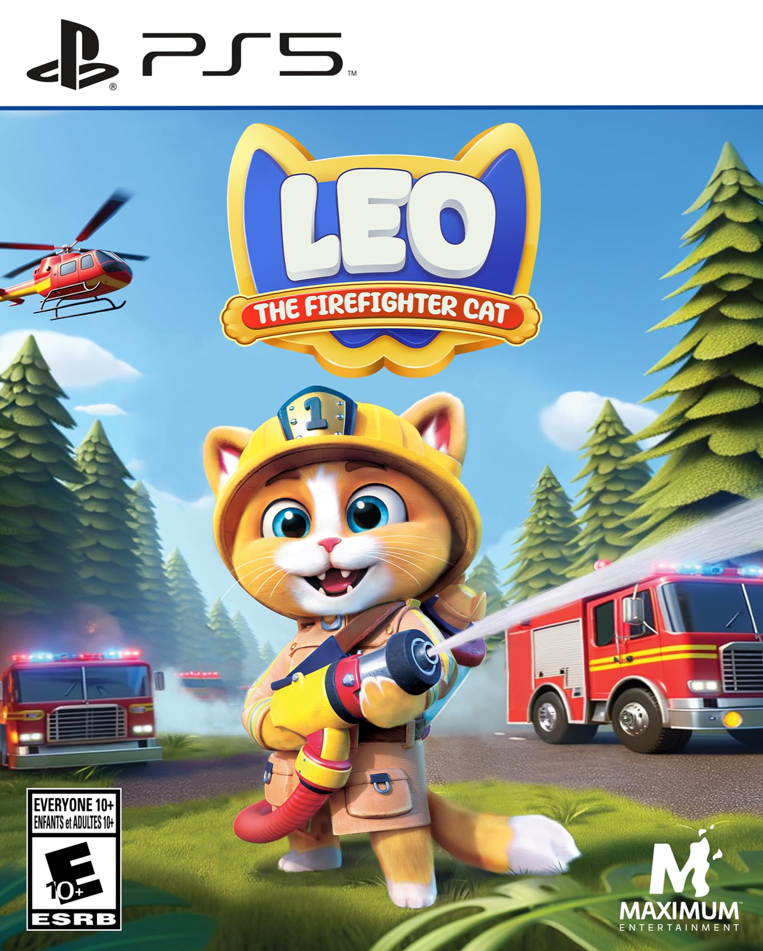 Leo the Firefighter Cat PS5